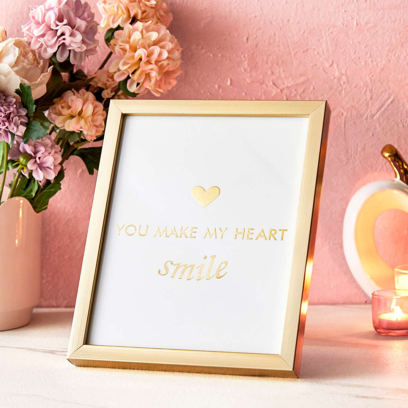 Love Forever Wood Photo Frame – 22x27cm